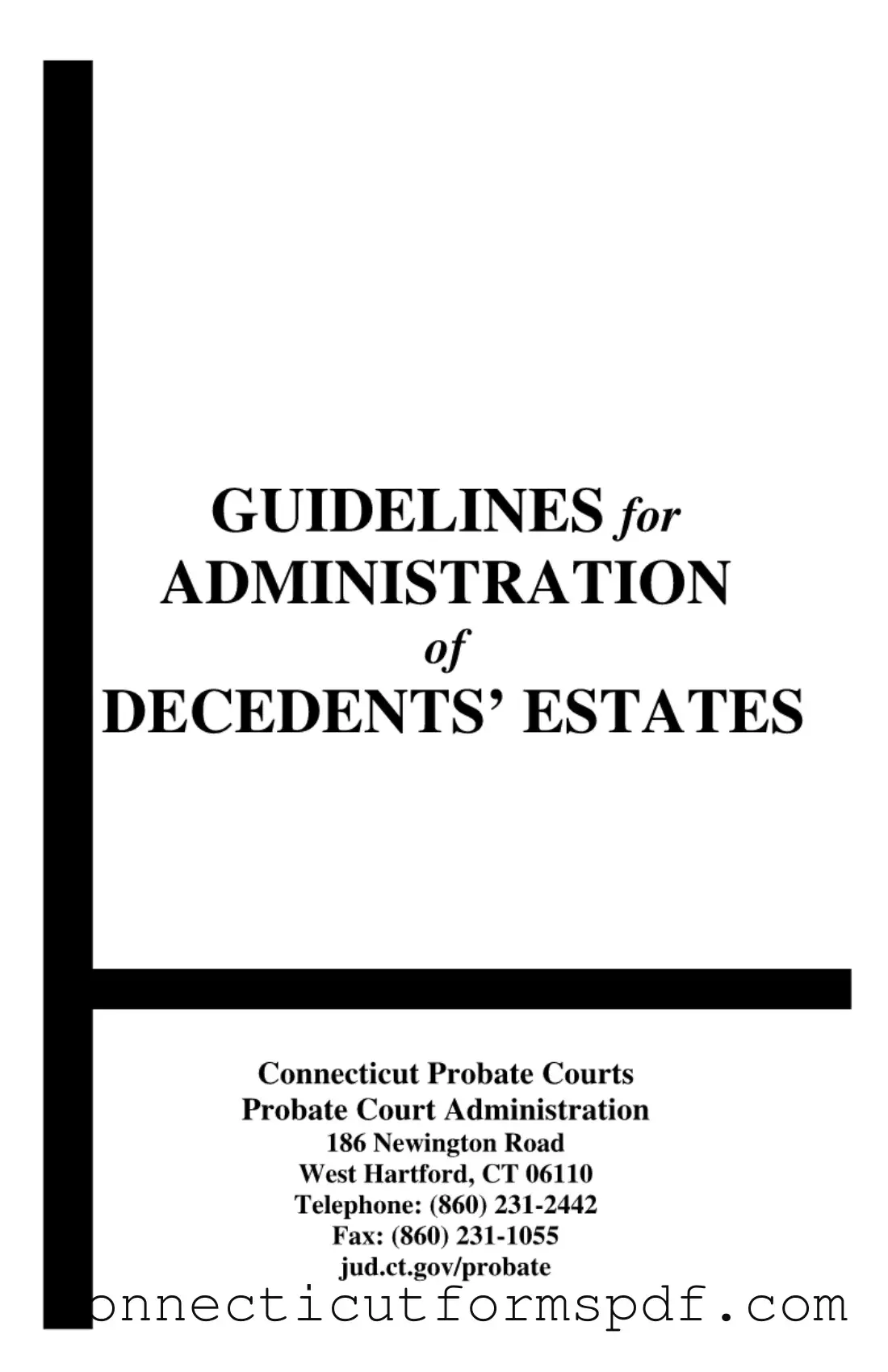 Fill Out a Valid Connecticut Probate Template
